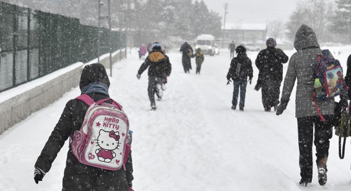 Ad�yaman'da e�itime kar engeli