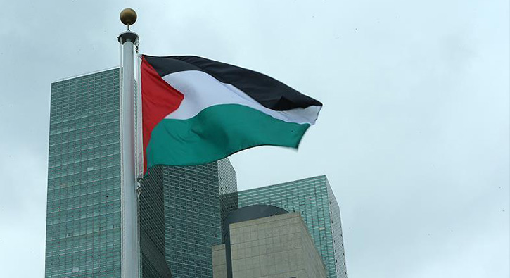 Mahmud Abbas'dan BMGK karar�na ilk yorum: Filistin devleti i�in kap� a��ld�