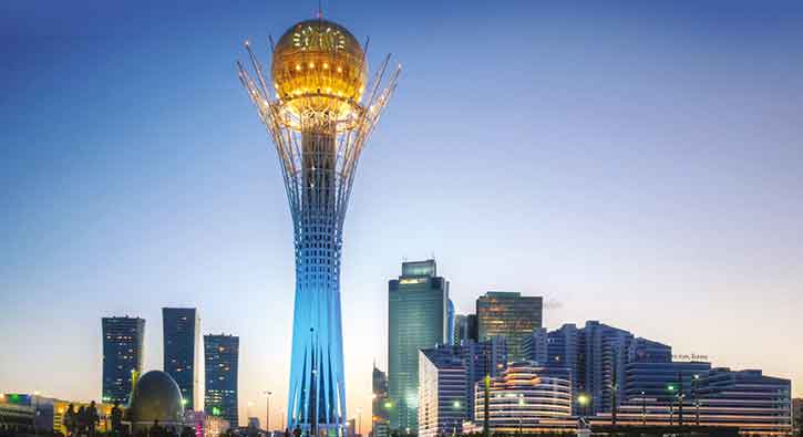 Orta Asyada modern bir Trk Bakenti Astana