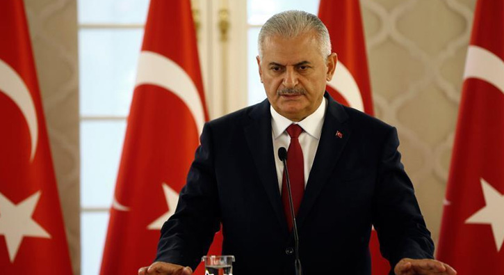 Ba�bakan Y�ld�r�m �rd�n Ba�bakan� Mulki ile g�r��t�