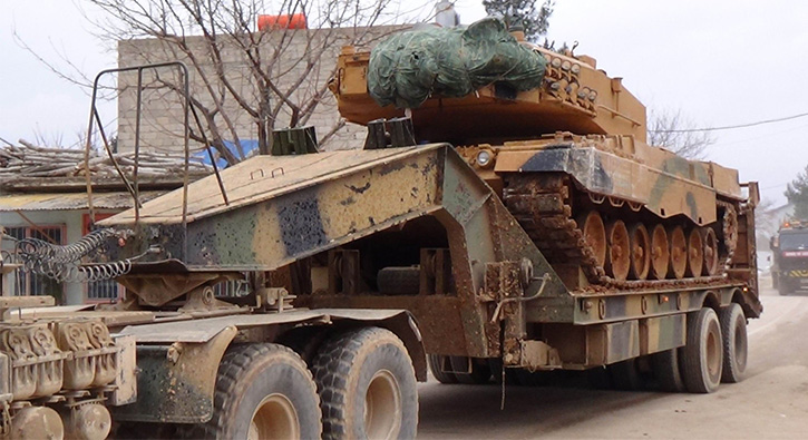 El Bab b�lgesine askeri takviye