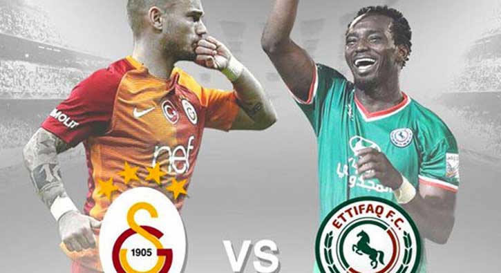 Galatasaray Ettifaq kar��s�nda!