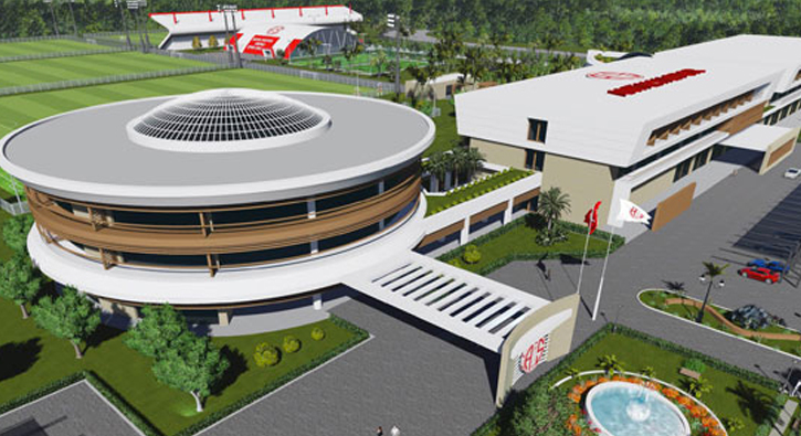 Antalyaspor yeni tesislerini devrald�