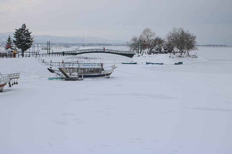 Konya Ovas��nda kar ya���� umutland�rd�  