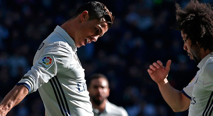 Real Madrid Granada'y� 5-0 yendi Bar�a'n�n rekorunu egale etti