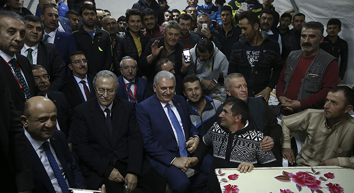 Ba�bakan Y�ld�r�m, Ba�dat B�y�kel�ili�inin yeni yerle�kesinde inceleme yapt�