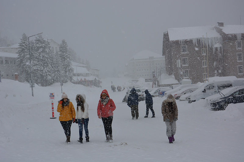 Bursa'da okullara kar tatili