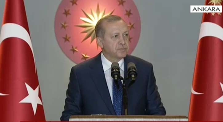 Cumhurbakan Erdoan: FET ve ASALA kolkola eylem yapyor