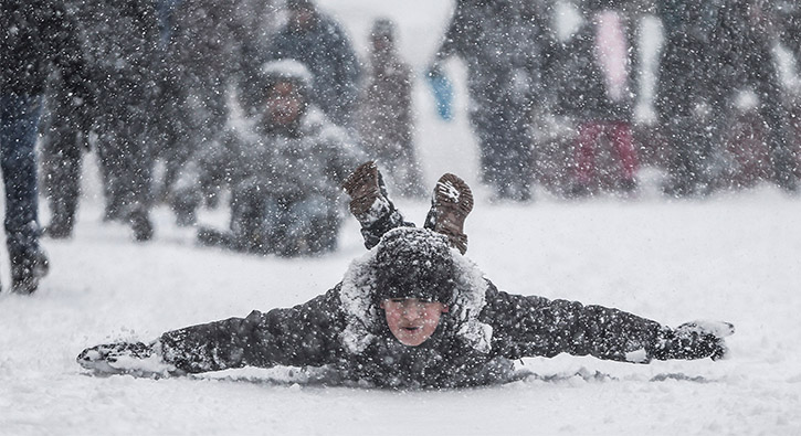 �stanbul'da okullar 1 g�n daha tatil edildi