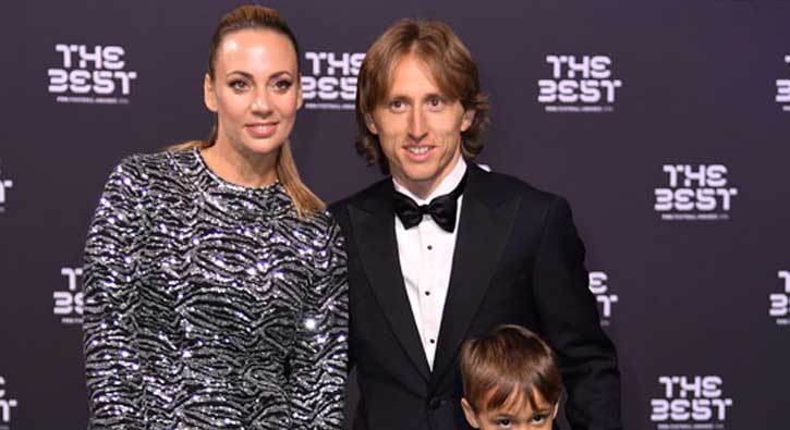 H�rvatistan'da y�l�n futbolcusu Modric!