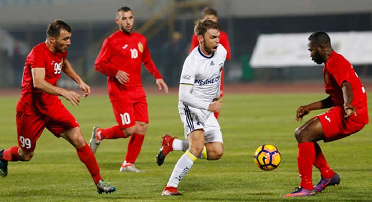 Fenerbah�e, Partizani Tiran'� da ge�ti