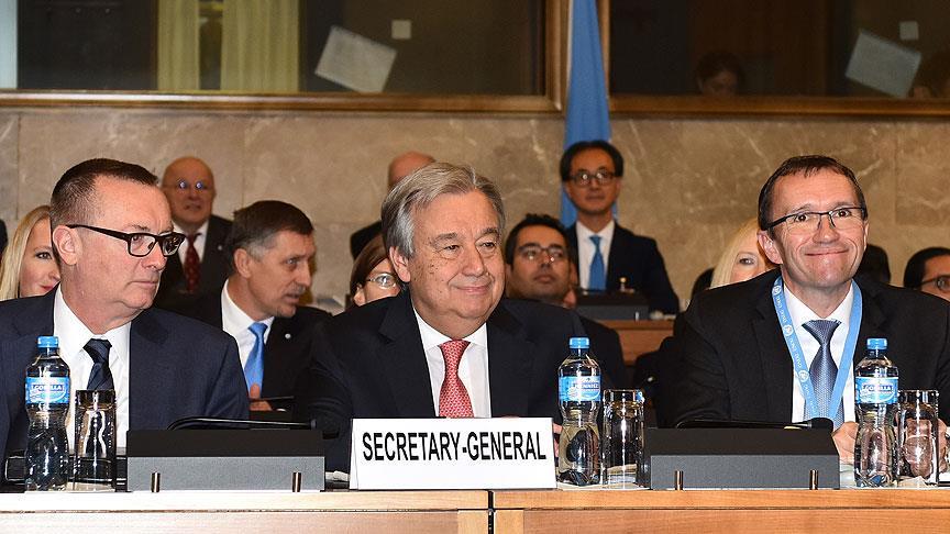 BM Genel Sekreteri Guterres: Kalc ve srdrlebilir bir zm amalyoruz