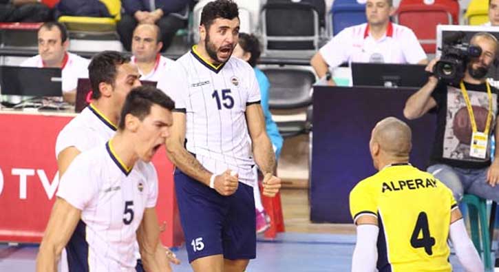 Fenerbah�e, Halkbank'� 3-1 yenerek �ampiyon oldu