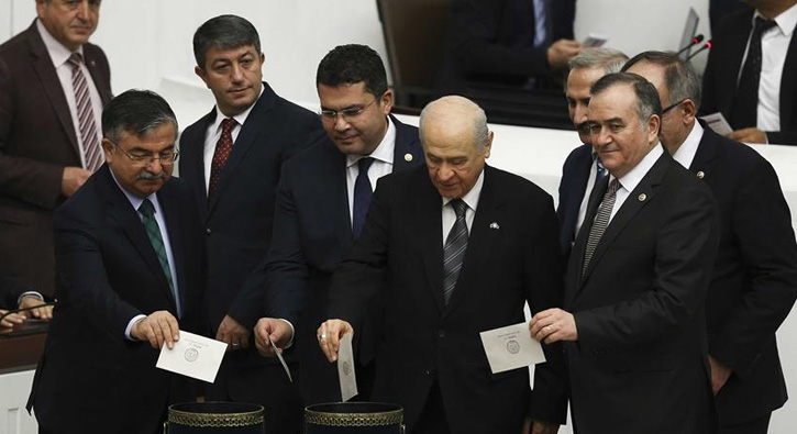 Anayasa de�i�iklik teklifinde 12. madde kabul edildi