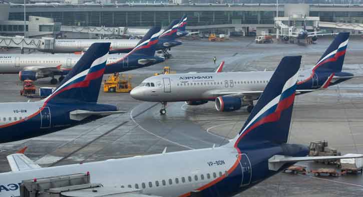 Rusya Ulatrma Bakanl'ndan Aeroflot aklamas