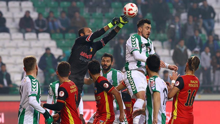 Konyaspor, Kzlcablkspor'u tek golle geti