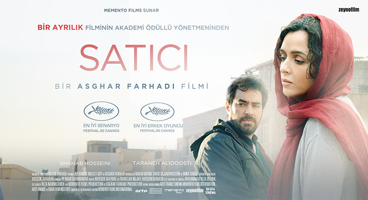 Oscarl ynetmen Farhadinin Oscar aday aday yeni filmi Satc-The Salesman sinemalarda!