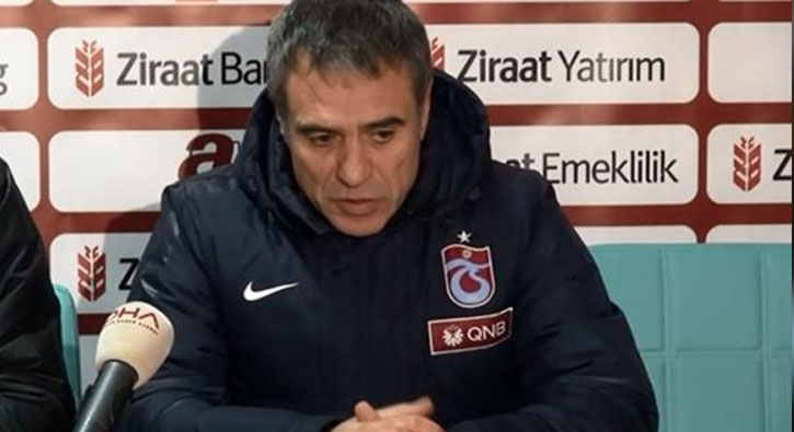 Trabzonsporlu taraftarlardan Ersun Yanal'a tepki