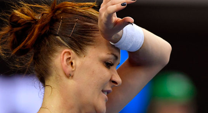 Radwanska'dan Avustralya A��k'a erken veda