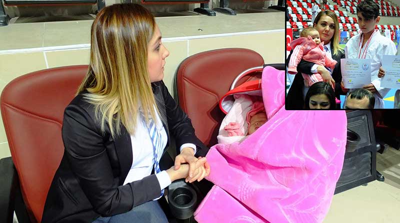 Bir g�z� ma�ta di�eri bebe�inde 