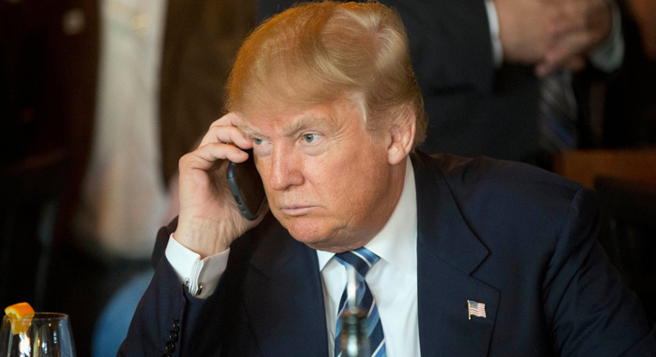 Trump ve Sisi telefonda grt