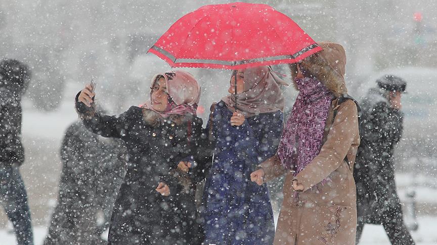 �stanbul i�in kar alarm� verildi!