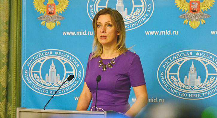 Zaharova, ''�zerk K�rt B�lgesi'' iddialar�n� yalanlad� 
