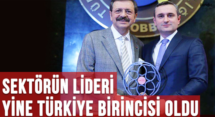 Sekt�r�n lideri yine T�rkiye birincisi oldu