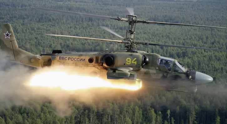 Rusya, Iid'i  Ka-52 Alligator ve Su-25'lerle vuracak