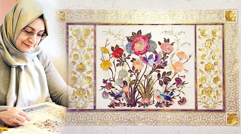 Kadn dantel gibi ilendii sanat: Kat...