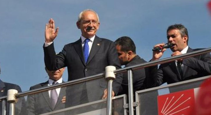 CHP'den referandum iin ''Rak''l slogan