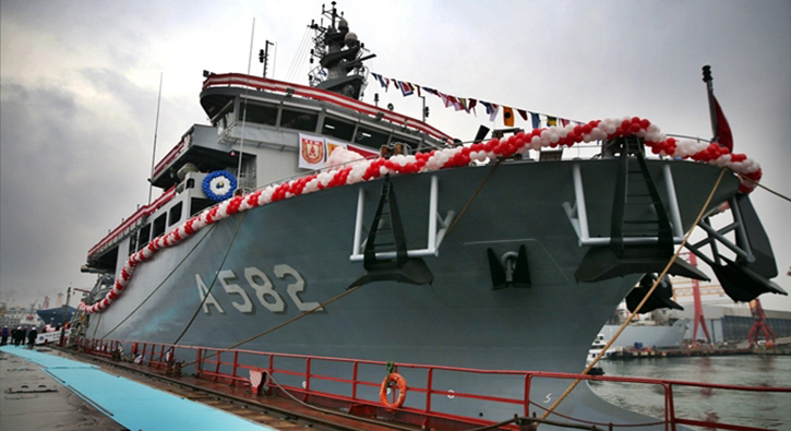 ��te teslimat� yap�lan TCG Alemadar'�n (A-582) �zellikleri