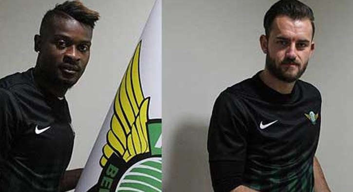 Akhisarspor Bokila ve Cikalleshi'yi kadrosuna katt�