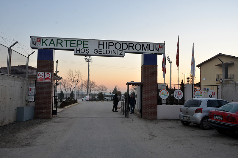 Kartepe Hipodromu'nda arama yap�l�yor