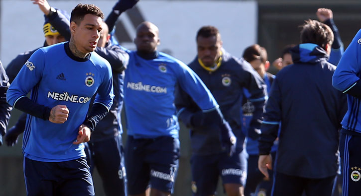 Emenike ve van der Wiel idmanda