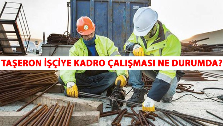 Bakan M�ezzino�lu'ndan Ta�eron i��iye kadro a��klamas�