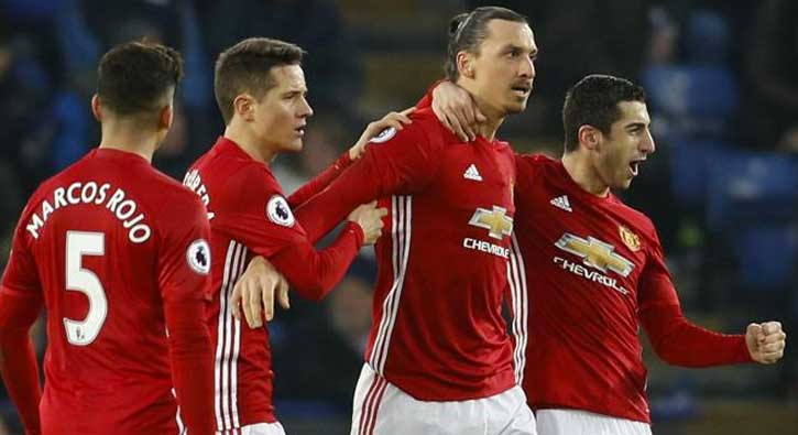 Manchester United, Leicester'a ac�mad�