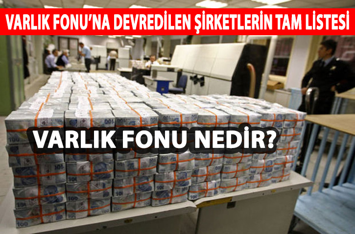 Varlk Fonu nedir? Varlk Fonu'na devredilen irketlerin listesi