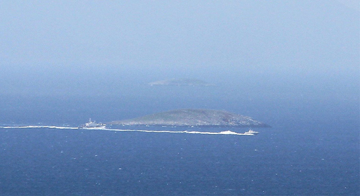 Kardak kayal�klar�nda hareketli anlar  