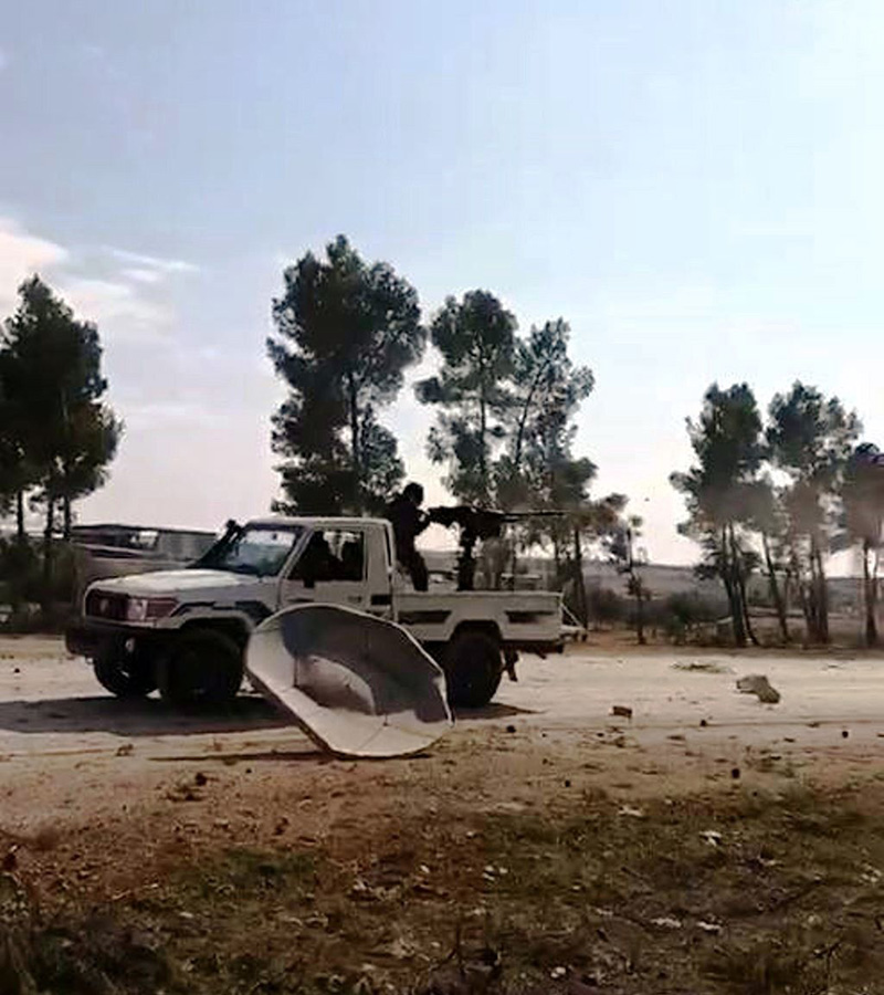 �SO birlikleri El Bab kap�s�nda