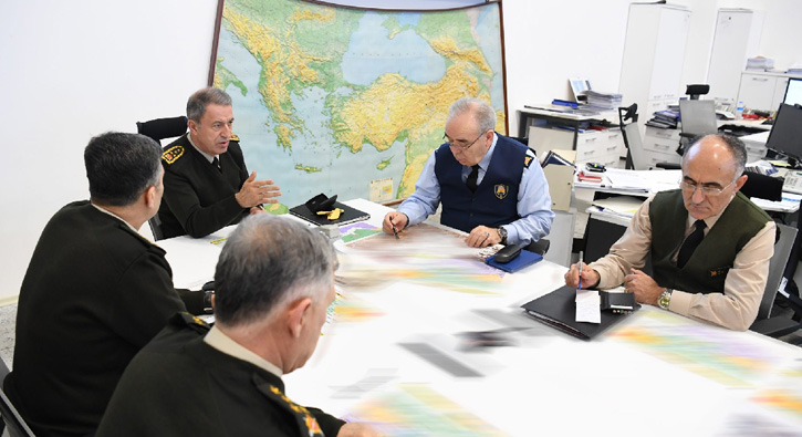 Genelkurmay Karargah�'nda F�rat Kalkan� toplant�s�
