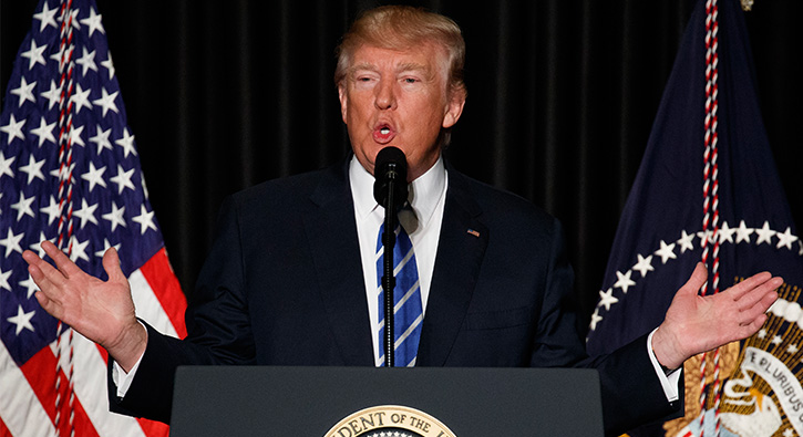 Trump�tan, �in�e te�ekk�r mektubu