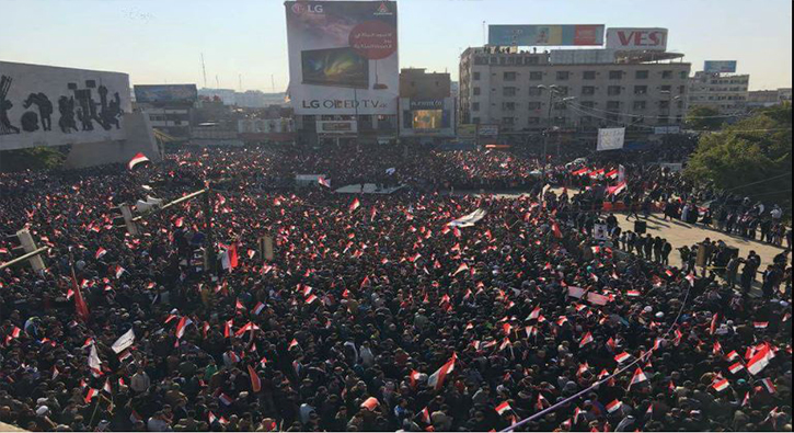 �ii lider Sadr'�n s�zc�s�nden tehdit