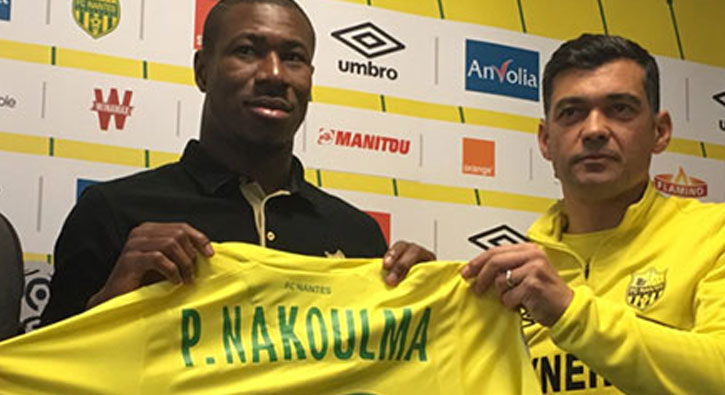 Nakoulma resmen Nantes'ta