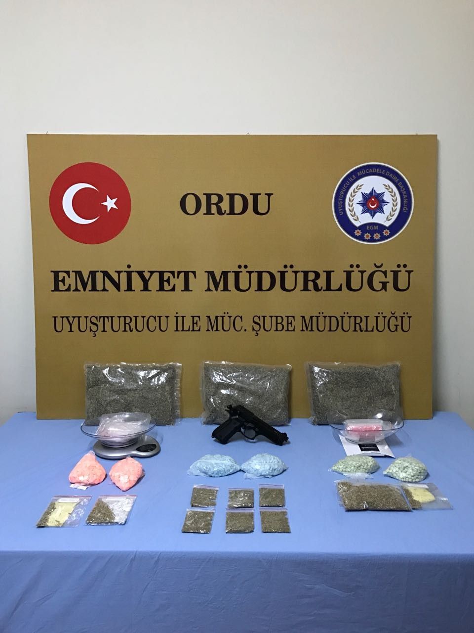 Ordu�da uyu�turucu operasyonu: 31 g�zalt�