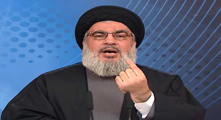 Nasrallah'tan srail'e tehdit