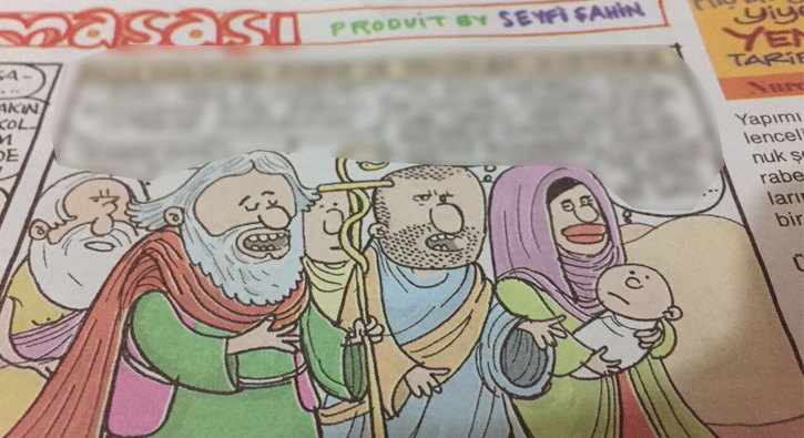 T�rk Yahudi Toplumu'ndan Hz. Musa karikat�r�ne tepki