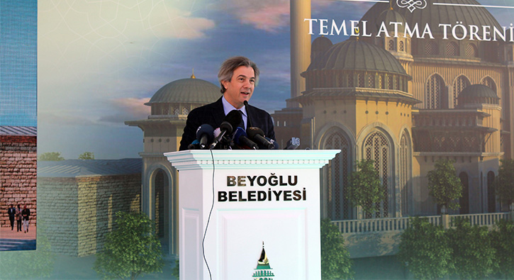 Ba�kan Demircan, Taksim'e yap�lacak caminin ismiyle ilgili konu�tu  