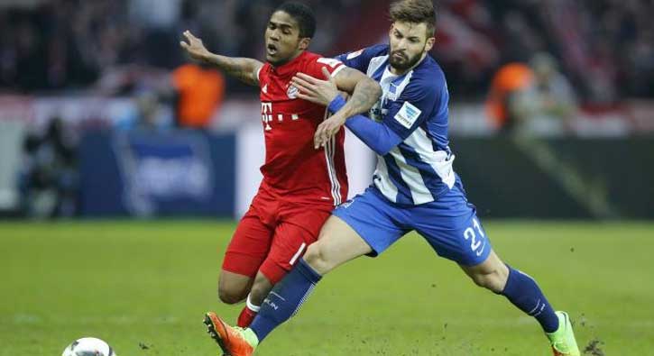  Bayern M�nih deplasmanda Hertha Berlin ile berabere kald�