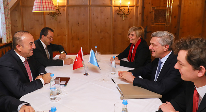 D��i�leri Bakan� �avu�o�lu M�nih'te temaslar�n� s�rd�rd�